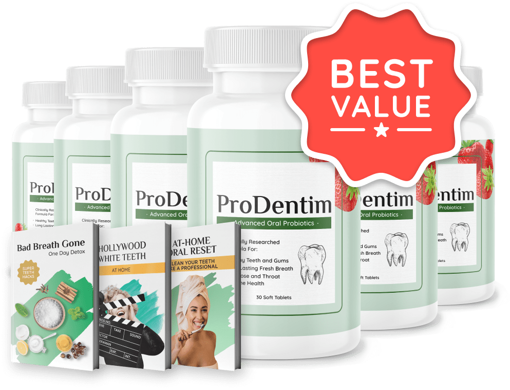 ProDentim 6-Bottle Best Value Pack